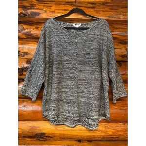 Boutique Plus Acrylic Oversized Tunic Sweater‎ Size 2X